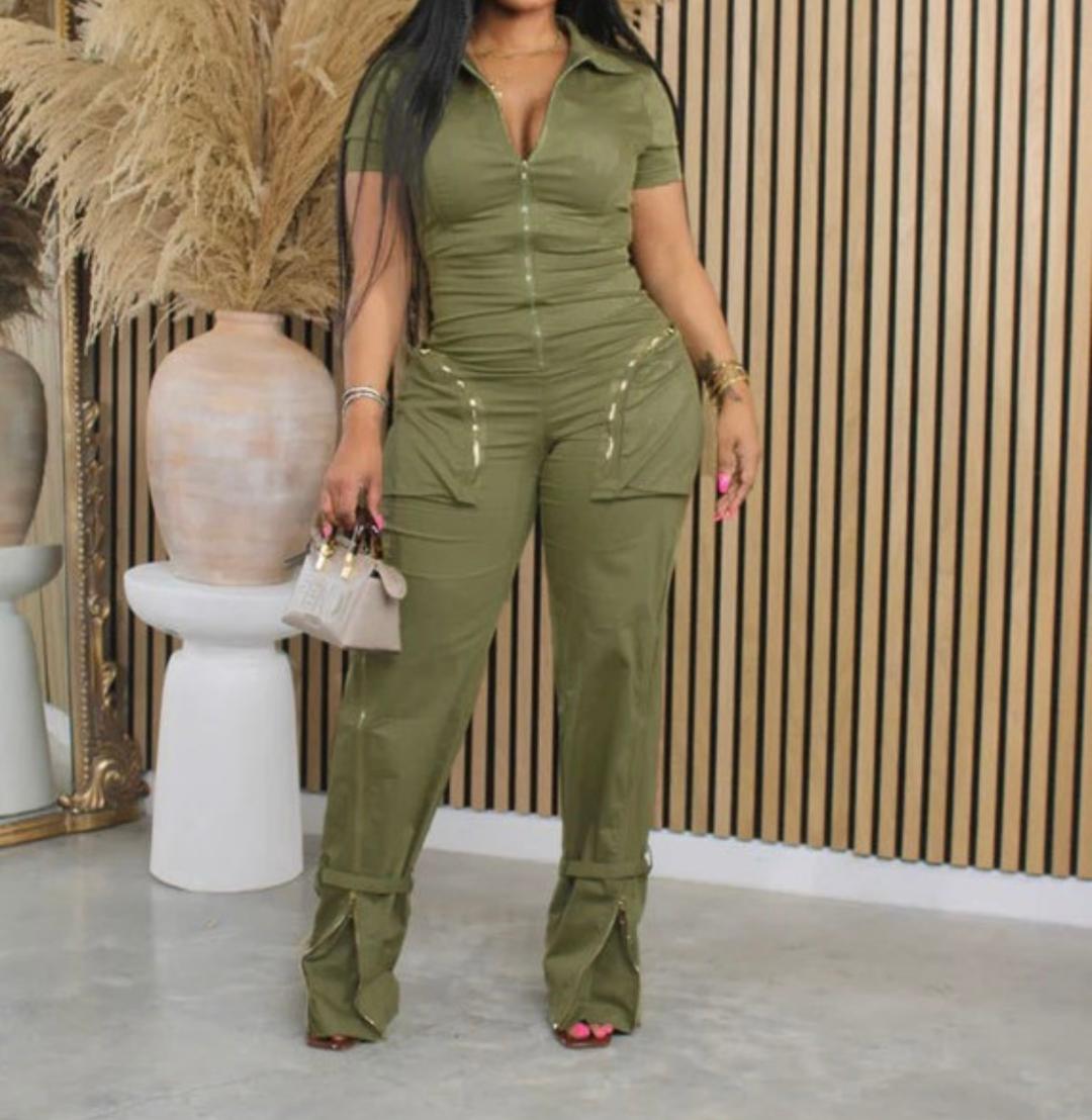POCKET UTILITY JUMPSUIT