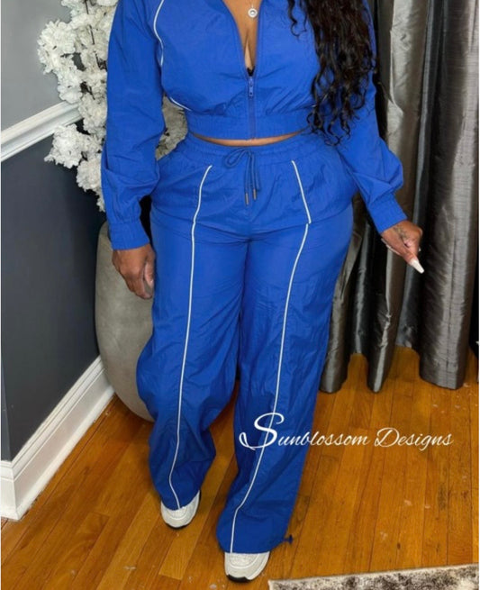 WIDE LEG PANT SET