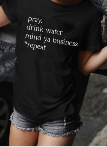 MIND YOUR BUSINESS T-SHIRT